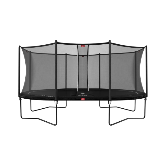 Купить Батут  BERG Grand Favorit Regular 17 FT 520 Black + защитная сетка Safety Net Comfort в Киеве - фото №1